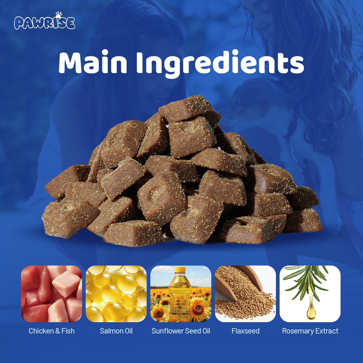 PawRise Daily Essentials All-in-One Soft Chews