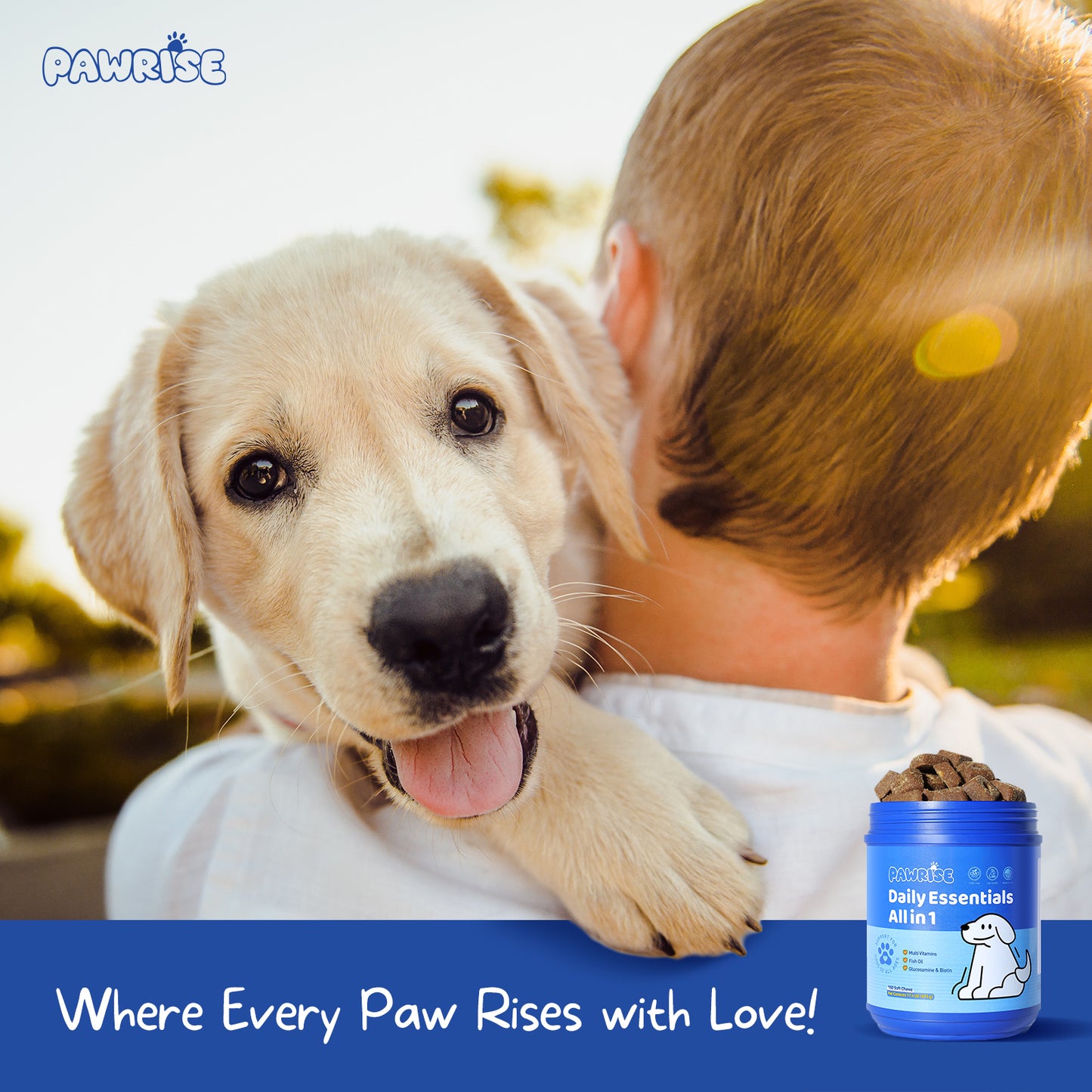 PawRise Daily Essentials All-in-One Soft Chews