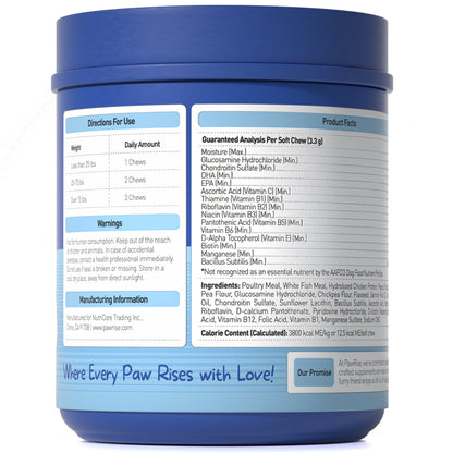 PawRise Daily Essentials All-in-One Soft Chews
